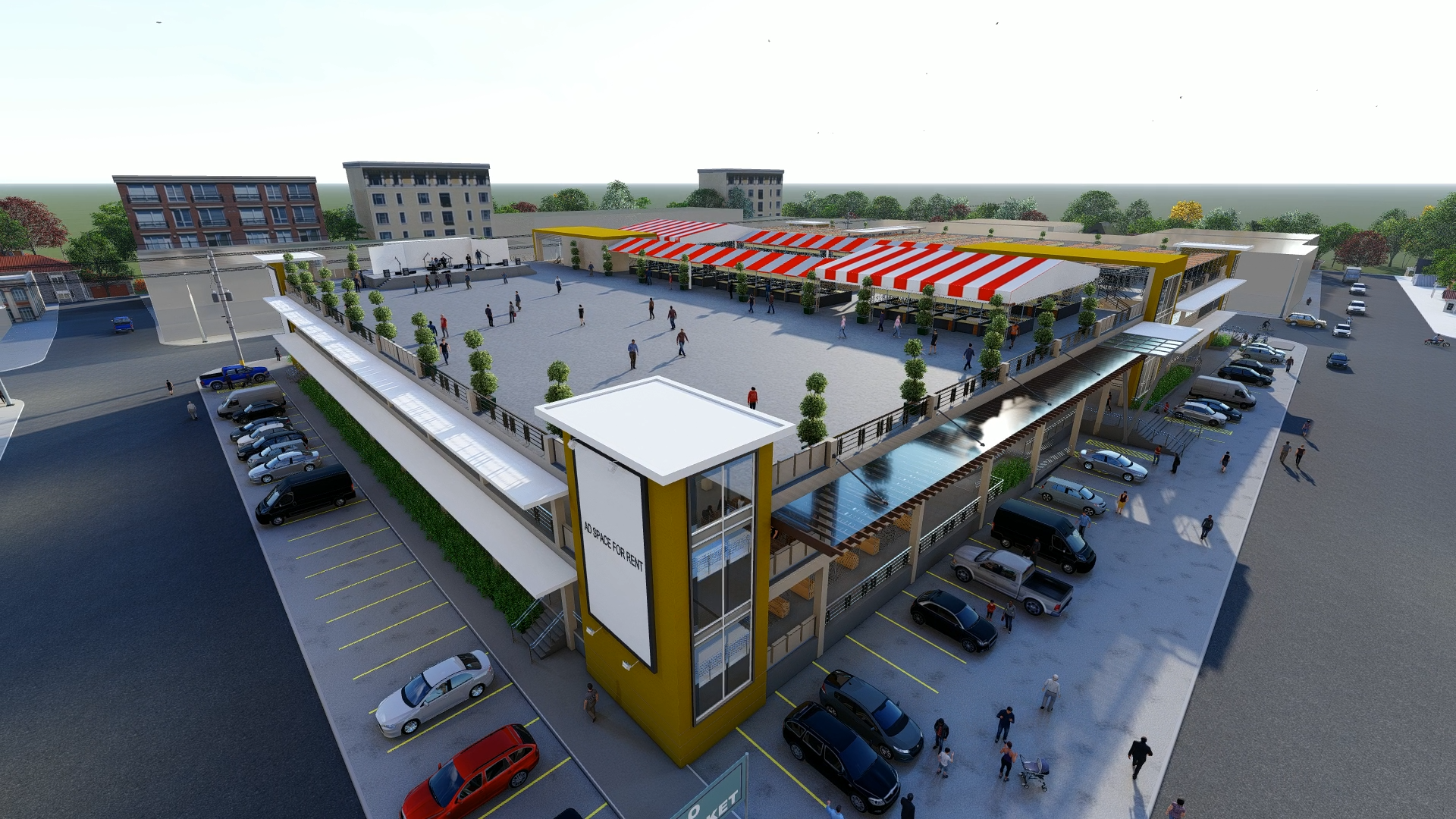 Palao Public Market, commercial architecture project by MPAAI