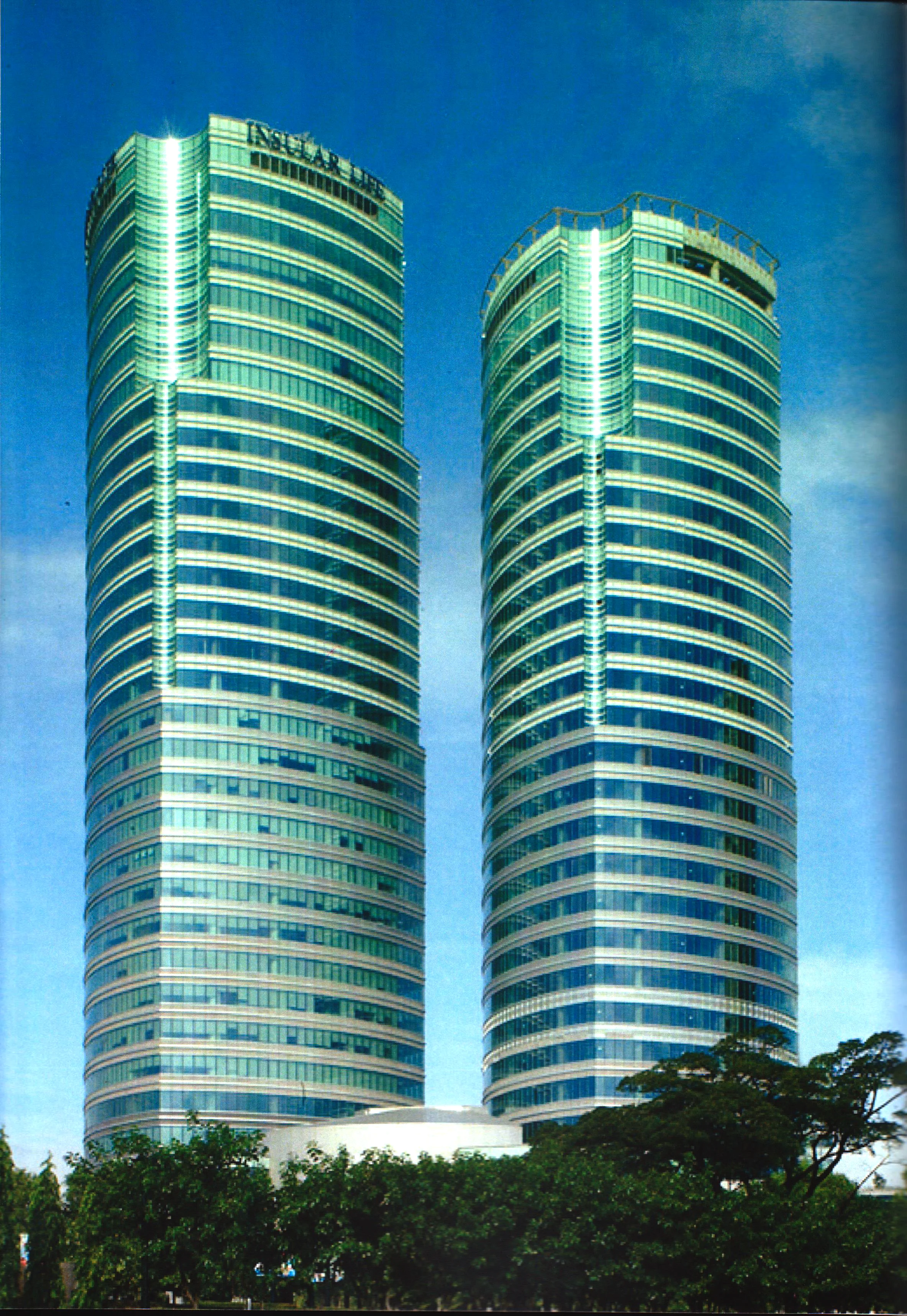 Insular Life Corporate Center, Alabang, corporate offices architecture project by MPAAI