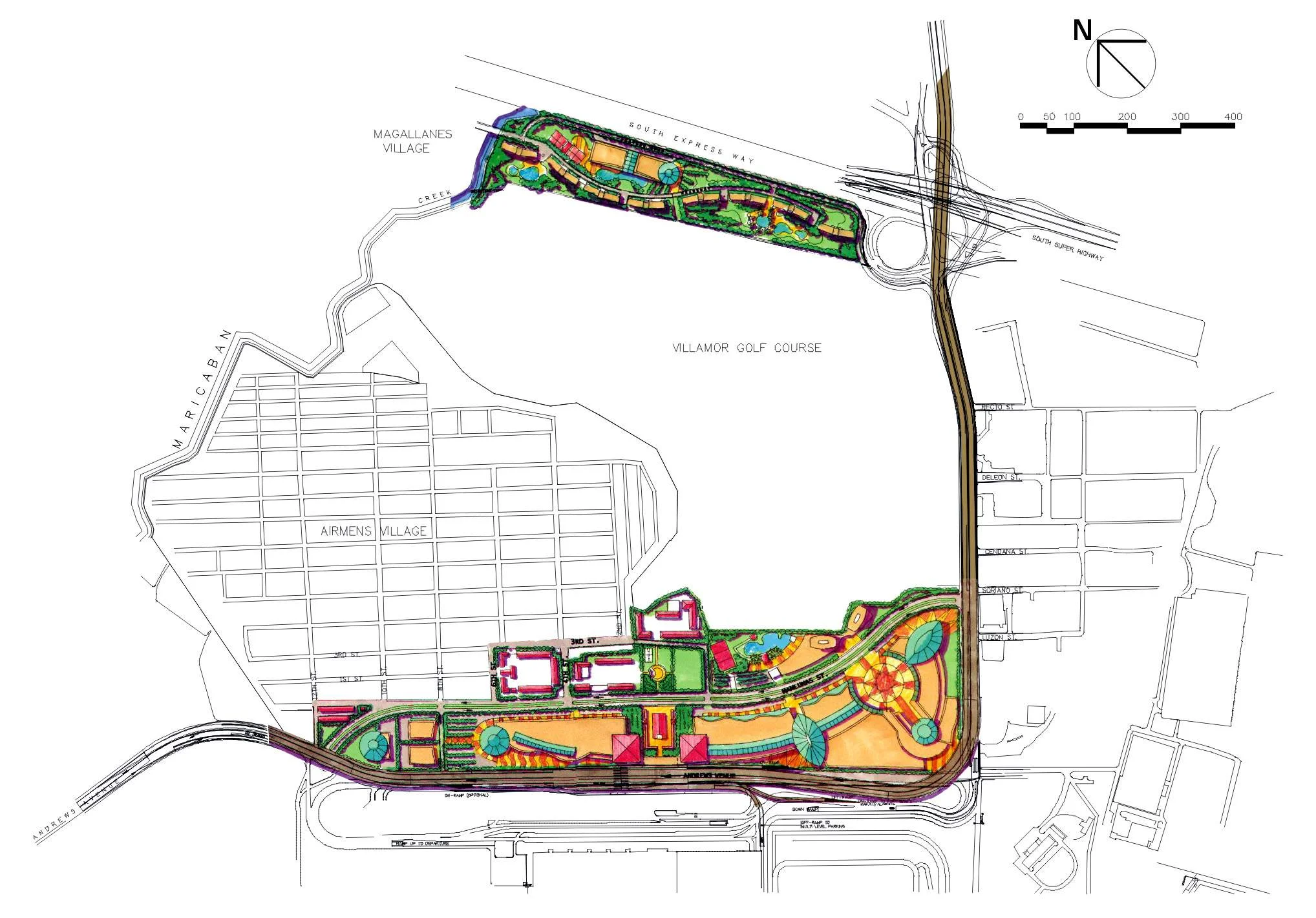Villamor Airbase, master planning architecture project by MPAAI