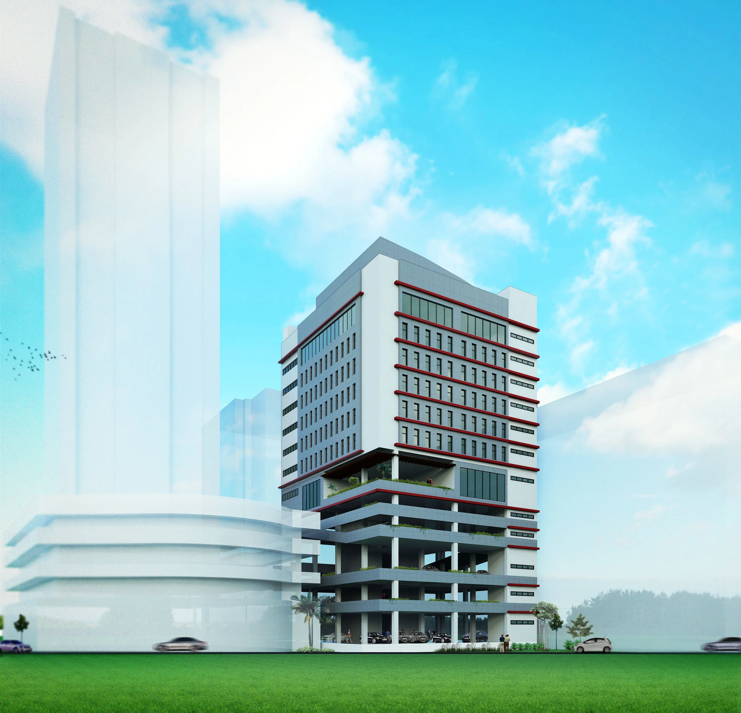 ZEN Tri-Tower Residential Condominium - Phase 3, residential architecture project by MPAAI