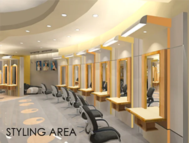 Fabio Salsa Salon, fit out architecture project by MPAAI