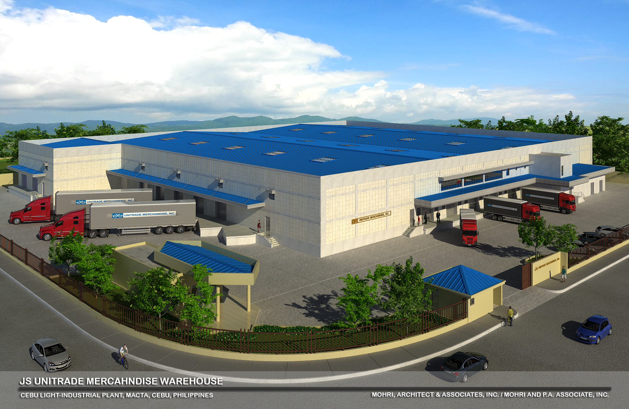 First SLP Holdings Inc. Warehouse, industrial architecture project by MPAAI