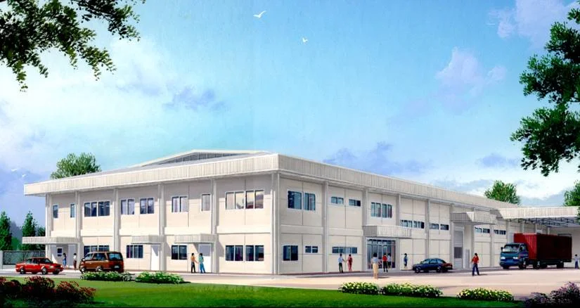 Fujhiro Factory, industrial architecture project by MPAAI